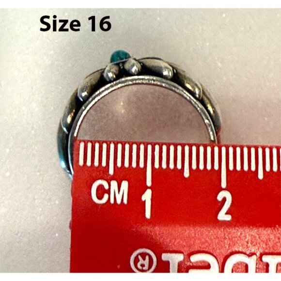 GUCCI Silver 925 Interlocking G Flower Ring 752454 J8749, sz 16, 19, 21 - Picture 12 of 12